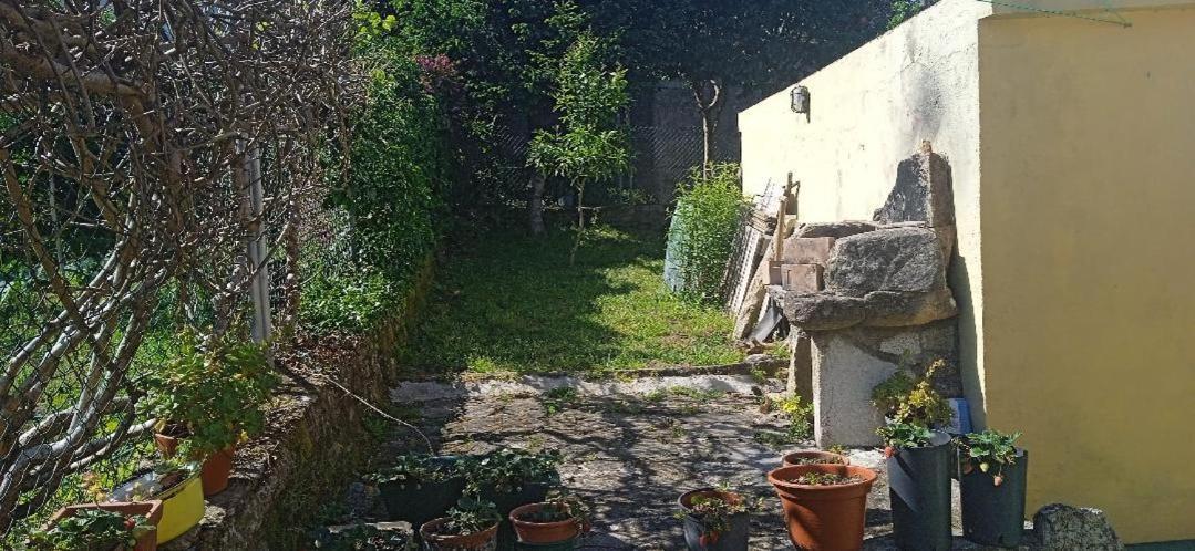 Casita Con Terreno A 10 Minutos Del Centro De Vigo Villa Moaña Buitenkant foto